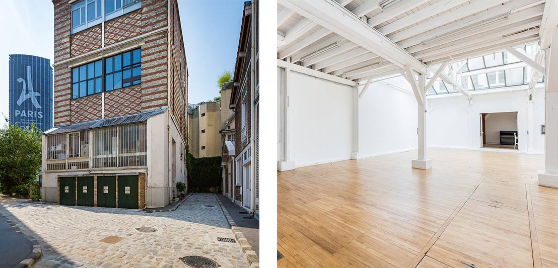 Artists loft for sale in Paris